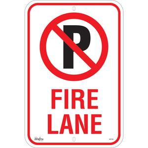 No Parking "Fire Lane" Sign - 010-LVJS678