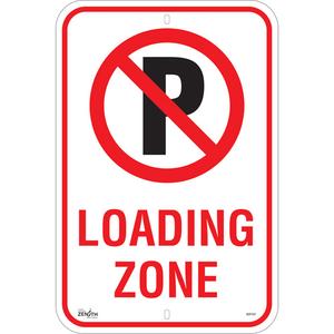 No Parking "Loading Zone" Sign - 010-LVJS670