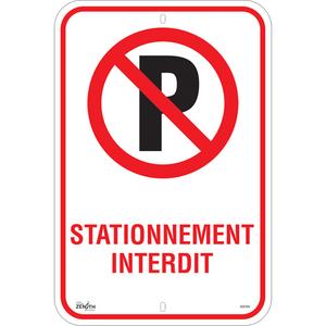 "Stationnement Interdit" Sign - 010-LVJS683