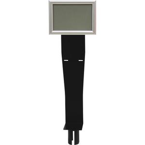 Sign & Dispenser Holder for Crowd Control Post - 010-LVJX024