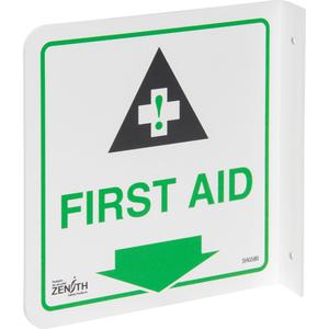 90° Projecting "First Aid" Sign - 010-LVKJ813