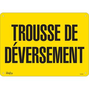 "Trousse de déversement" Sign - 010-LVKJ821