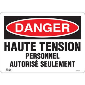 "Haute tension" Sign - 010-LVKJ822