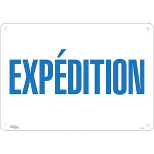 "Expédition" Sign - 010-LVKJ936