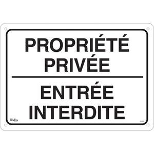 "Propriété privée" Sign - 010-LVKJ938