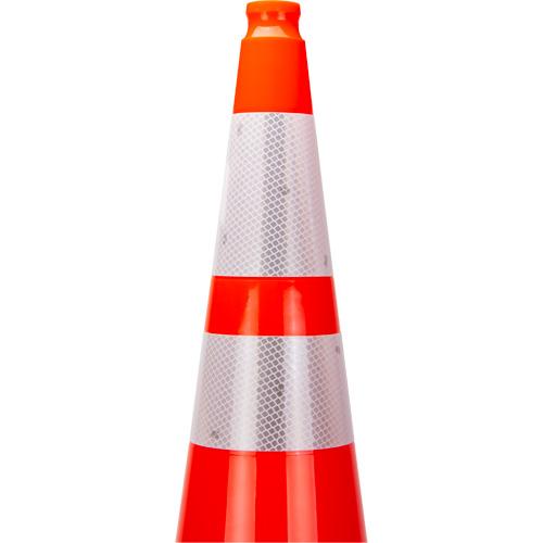 Premium Traffic Cone - 36", Orange, 4" & 6", 1 Year Limited, Quebec, Ontario, & Alberta Ministry of Transport Regulations - Image 2