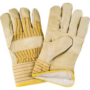 Winter-Lined Patch-Palm Fitters Gloves - 010-LVGO114