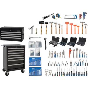 Master Tool Set with Steel Chest and Cart - 010-LWOY756