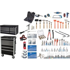 Ultimate Tool Set with Steel Chest and Cart - 010-LWBR274