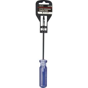 Blue Transparent Striped Slotted Screwdriver - 010-LXDA031