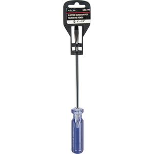 Blue Transparent Striped Slotted Screwdriver - 010-LXDA032