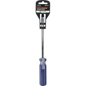 Blue Transparent Striped Slotted Screwdriver - 010-LXDA043