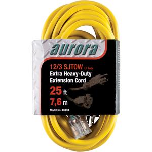 Vinyl Extension Cord with Light Indicator - 010-LAF727