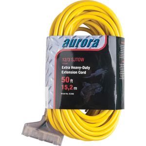 Vinyl Extension Cord with Light Indicator - 010-LAF721