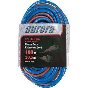 TPE-Rubber Extension Cord With Light Indicator - 010-LAF838