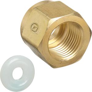 Regulator Nut - Brass, Nut, CGA-320