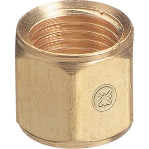 Hose Nuts - PRESSURES TO 200 PSIG (1400 KPA), A-SIZE (3/8"-24 THREAD)/B-SIZE (9/16"-18 THREAD), Oxygen RH, B