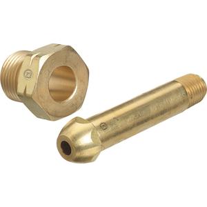 Regulator Nut - Brass/Stainless Steel, 500 PSIG (3400 KPA), CGA - 510 for Pol Acetylene