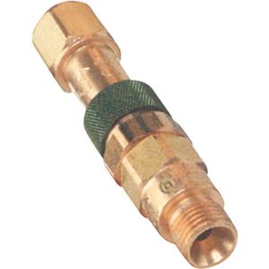 Quick-Connects For Welding Equipment - Individual Units - Brass, QDB100-Male Plug/QDB101-Female Socket