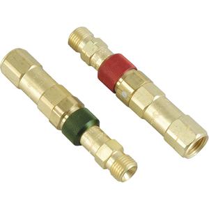 Quick-Connects For Welding Equipment - Sets - Brass, QDB31-Fuel Gas/QDB32-Oxygen