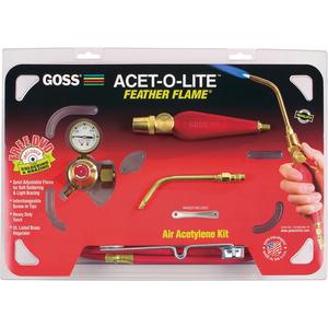 Air-Acetylene Feather Flame® Torch Kits - Air Acetylene, Feather Brush, BA-3, "B" Cylinder