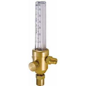 195FM Series - Flowmeter - Argon, Carbon Dioxide, 50, 1/4" NPT(M), 5/8"-18RH(F)