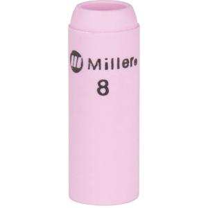 Alumina Nozzles - Alumina Nozzle, 1/2", WP-17/WP-17V/WP-18/WP-18V/WP-26/WP-26V, 1-27/32", 8