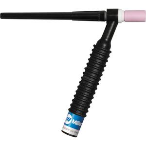 WP-9 Torch - Air (Gas) Cooled, 125, 70°, No, 1-Piece Rubber Jacketed, AK-1