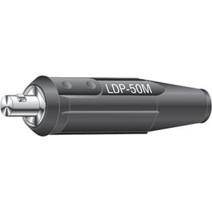 International Dinse Type Machine Plug - No. 1/0 through No. 2/0, 0.508" (12.9 mm) male end Dia., Set (black and red)