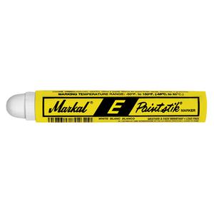 E Paintstik® Paint Marker - White, Solid Stick, '-50°F to 150°F (-46°C to 66°C)