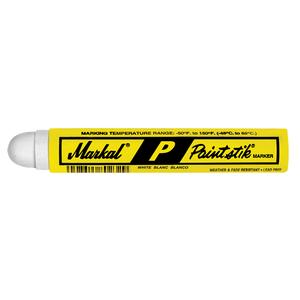 P Paintstik® Paint Marker - White, Solid Stick, '-50°F to 150°F (-46°C to 66°C)
