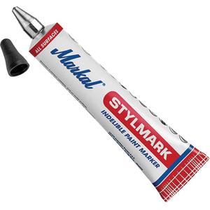 Stylmark® Ball-Tube Marker - White, Liquid, 200°C (392°F)