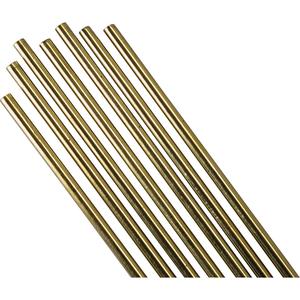 Bare 36" Cut Length TIG Rods - 1/4", Low Fuming Bronze