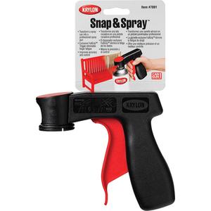 Snap & Spray Aerosol Can Holder - Black