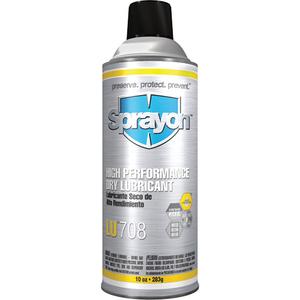 LU708 High Performance Dry Lubricant - 10 oz., Aerosol Can