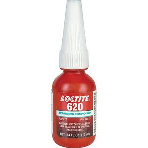 Retaining Compound 620 High Temperature - 10 ml, 50 ml, Bottle, 60 min., 24 hrs., Green