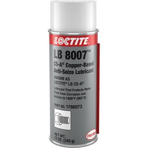 LB 8007 Copper Based Anti-Seize - 340 g, Aerosol Can, 1800°F (982°C)