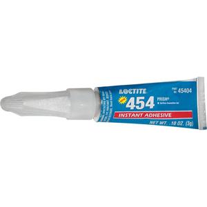 454™ Prism® Instant Adhesive Gel - 3 g, 200 g, Tube, Clear