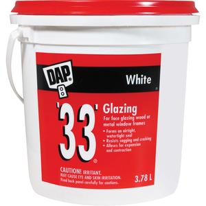 DAP® 33® Glazing Compound - 3.78 L