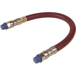 Grease Gun Extension Hoses - 12", 4800 PSI, Single Wire Braid