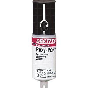 Fixmaster® Fast Cure POXY PAK™ Adhesive - 92 g, Syringe, Translucent, Two-Part