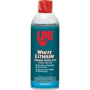White Lithium Grease With PTFE - 16 oz., Aerosol Can