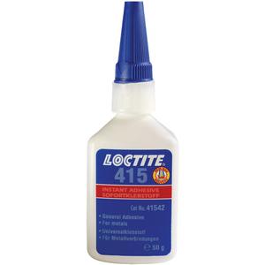 415 Super Bonder® Adhesive - 1 oz., Bottle, Clear