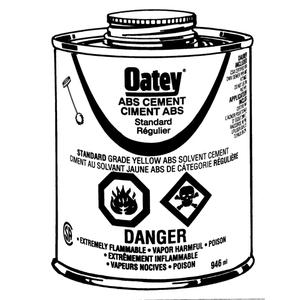 Abs Standard - 946 ml, Brush-Top Can, Yellow