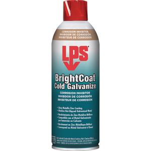 Bright Coat Cold Galvanised Corrosion Inhibitors - 13 oz., Aerosol Can, 16 oz.
