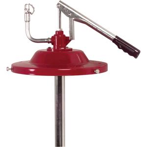 Manual Lubrication Pumps - Volume Delivery Loader Pumps - 1 Lb./6 strokes, 5 gal., Zinc
