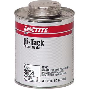 Hi-Tack Gasket Sealant - 473 ml, Red, Brush Can