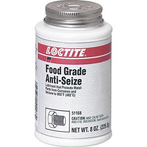 Food Grade Anti-Seize - 288 g., Brush Top Can, 750°F (399°C)