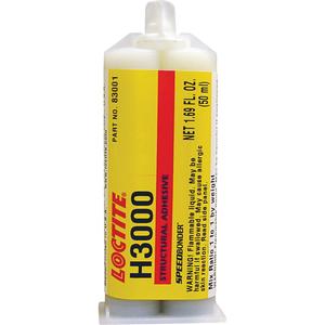 Speedbonder™ H3000 Structural Adhesive - 76 g., Dual Cartridge, Cream, Two-Part