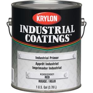 Industrial Primer - Can, Red, Red Oxide, Primer Grey, 1 gal., 1 gal., Very Flat, 1 gal., Solvent-Based